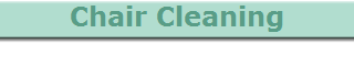 Chair Cleaning