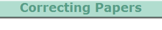 Correcting Papers