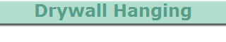 Drywall Hanging