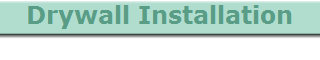 Drywall Installation