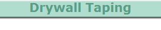 Drywall Taping