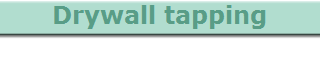 Drywall tapping