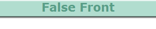False Front
