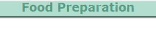 Food Preparation