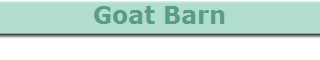Goat Barn