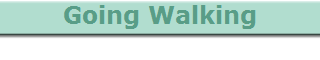 Going Walking