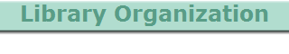 Library Organization