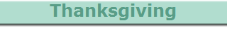 Thanksgiving