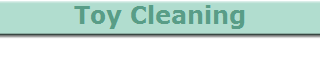 Toy Cleaning