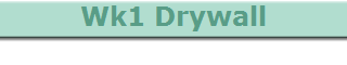 Wk1 Drywall