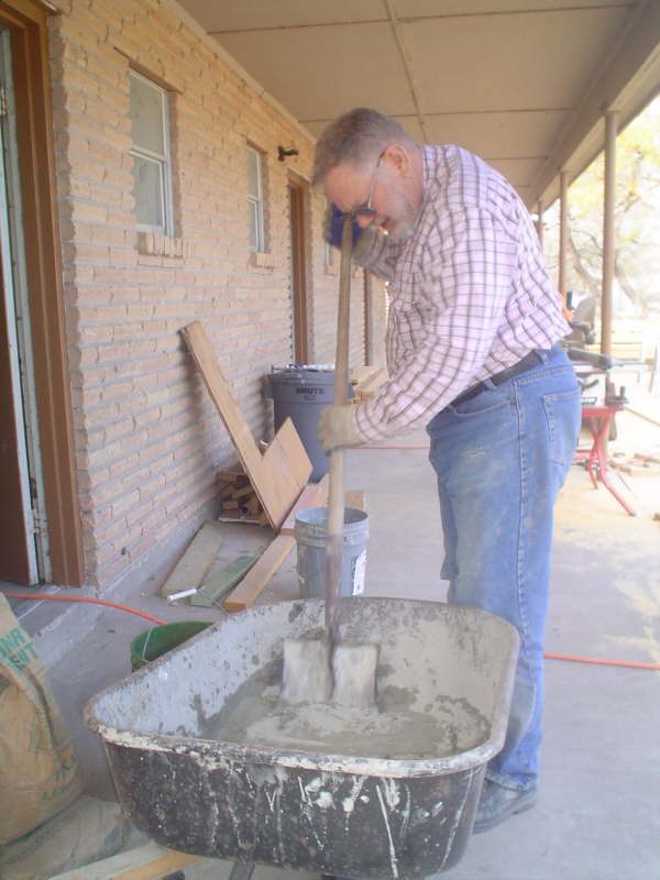 Morter for Shower Floor