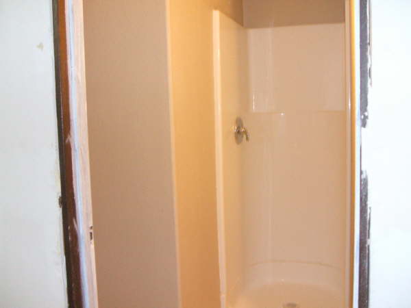 Shower Installed