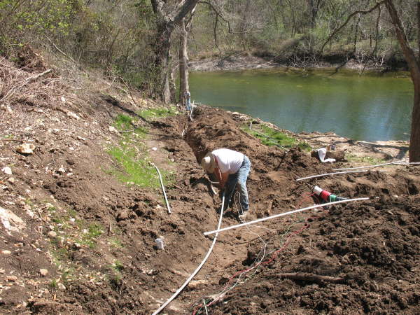 Water/Electric Install